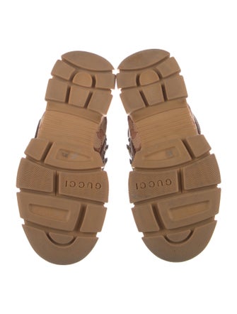 Gucci GG Canvas Suede Hiking Boots