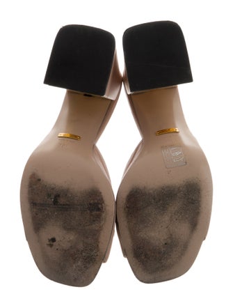 Gucci Horsebit Accent Leather Slides