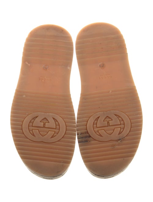 Gucci Canvas Printed Slides