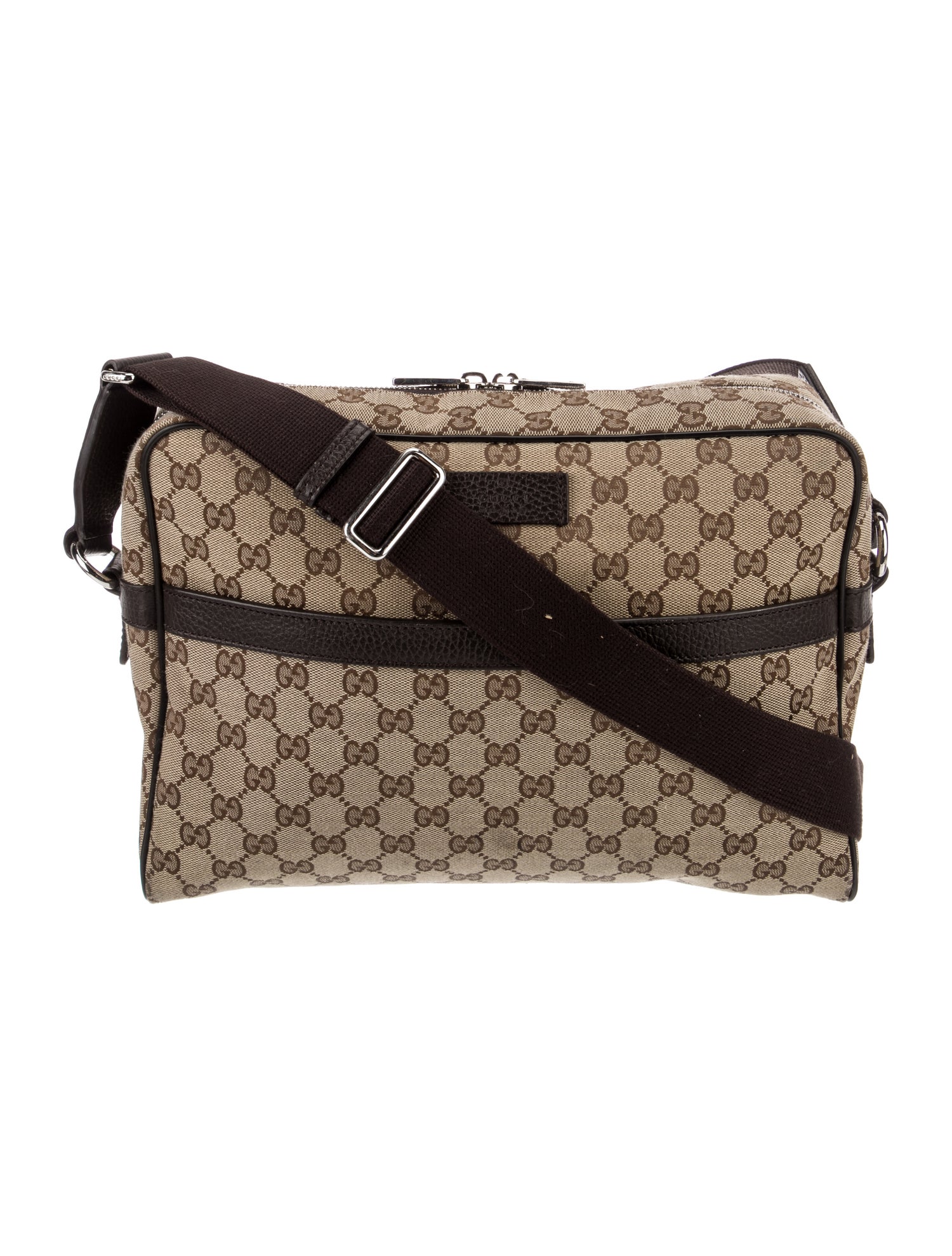 Gucci GG Canvas Messenger Bag