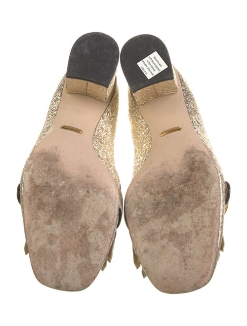 Gucci Double G Logo Leather Pumps