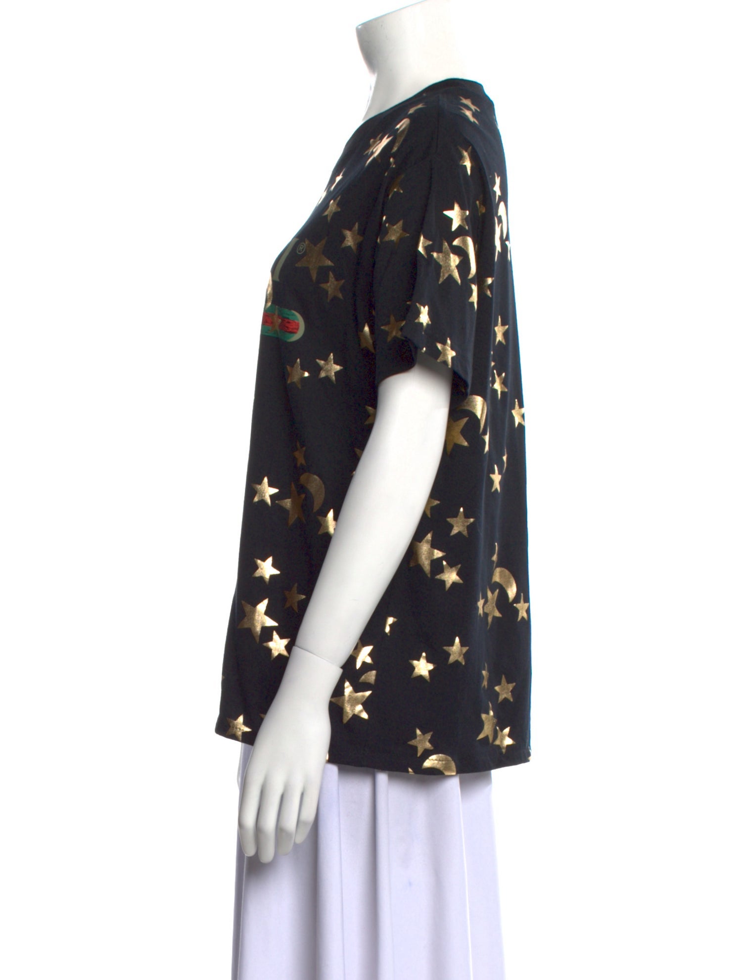 Gucci Printed Crew Neck T-Shirt