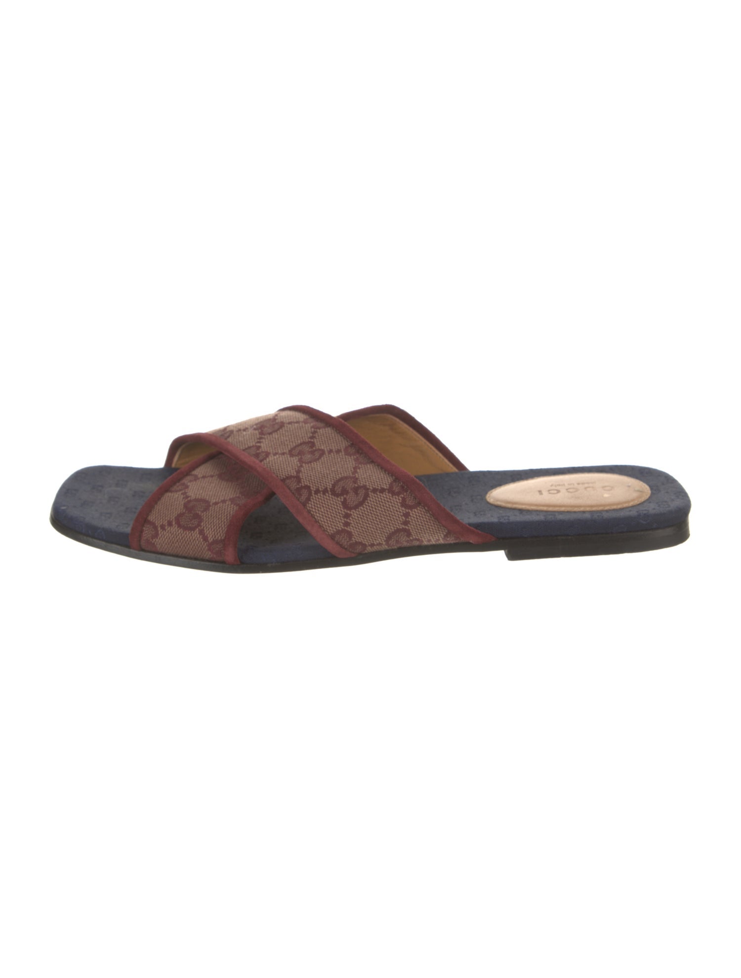 Gucci GG Canvas Canvas Slides
