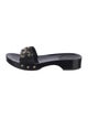 Gucci Horsebit Accent Patent Leather Slides