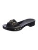 Gucci Horsebit Accent Patent Leather Slides