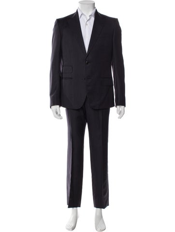 Gucci Suiting Wool Striped Two-Piece Suit Us38, It48 | M
