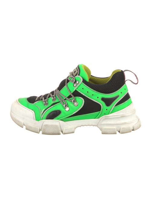 Gucci Mesh Colorblock Pattern Athletic Sneakers