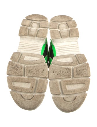 Gucci Mesh Colorblock Pattern Athletic Sneakers