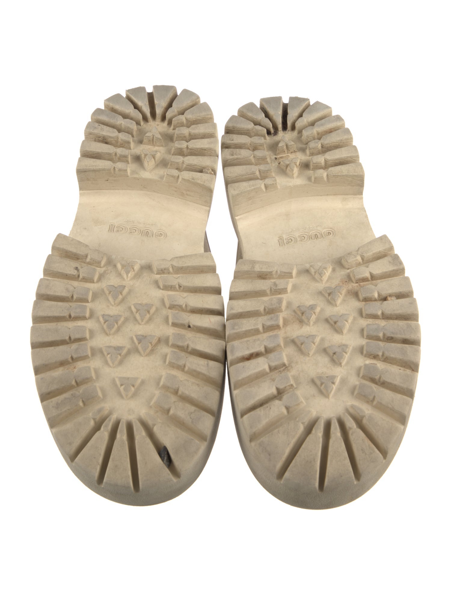 Gucci GG Logo Lasercut Accents Mules