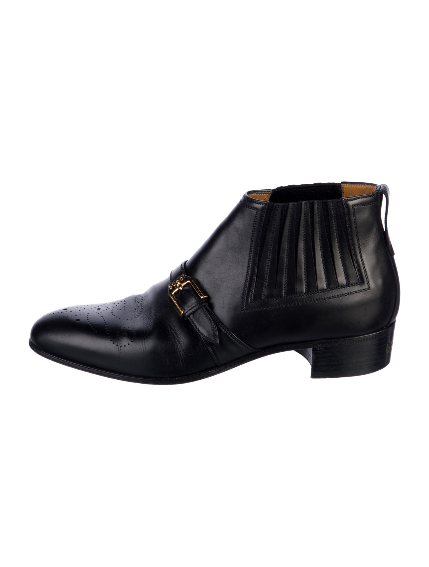 Gucci Leather Boots