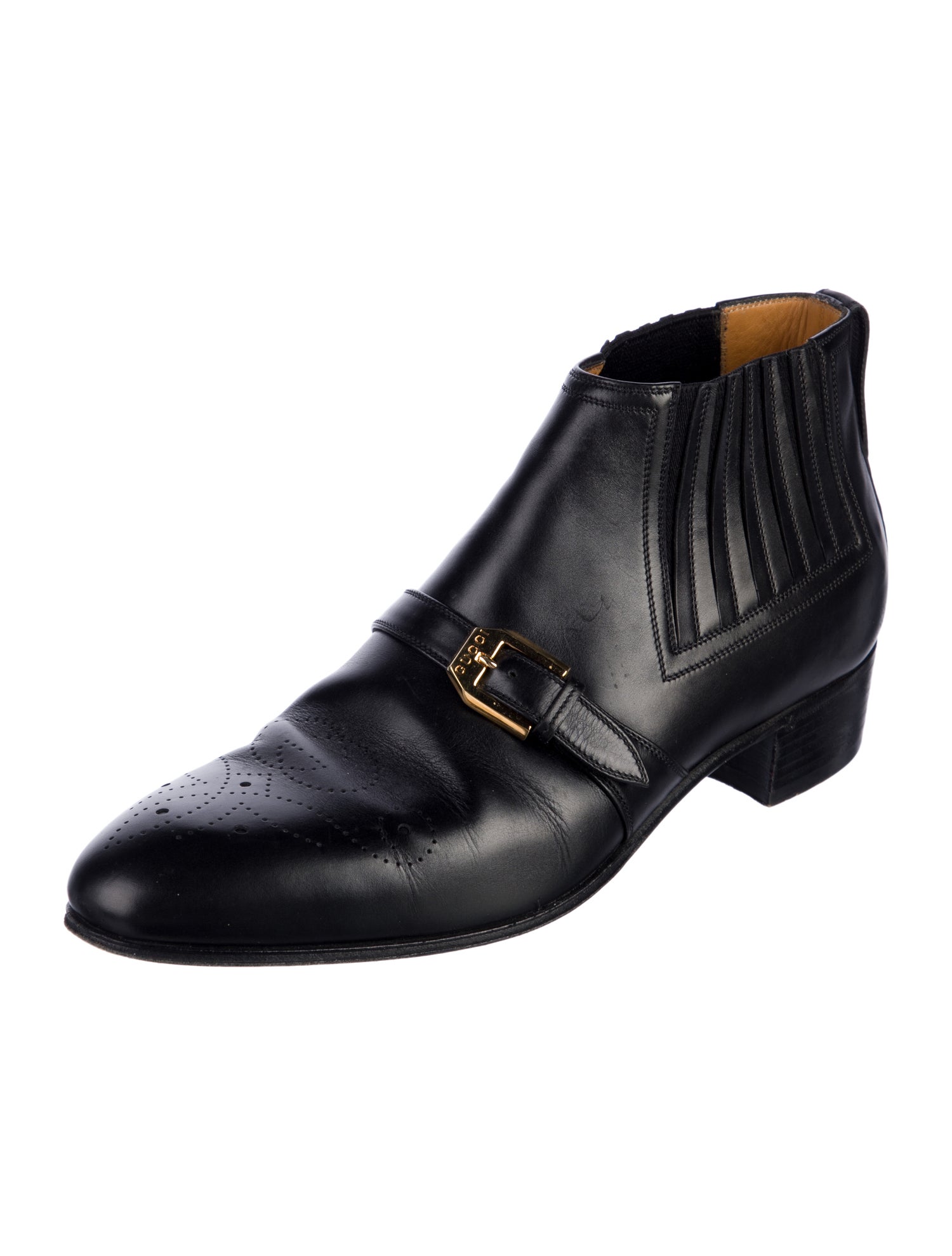 Gucci Leather Boots