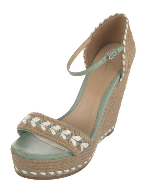 Gucci Jute Striped Espadrilles