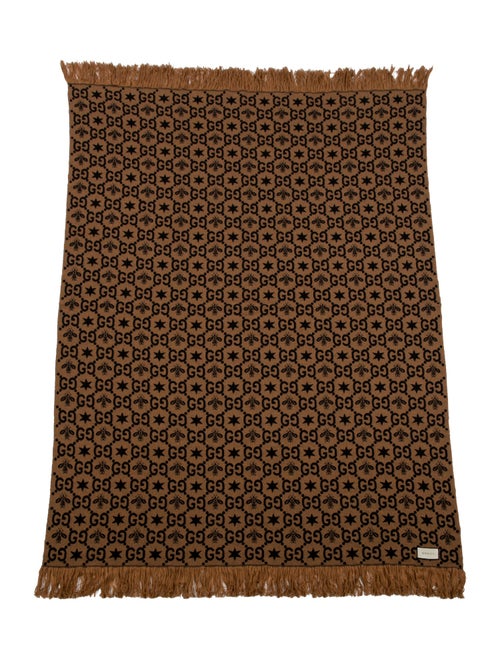 Gucci GG Logo Throw Blanket