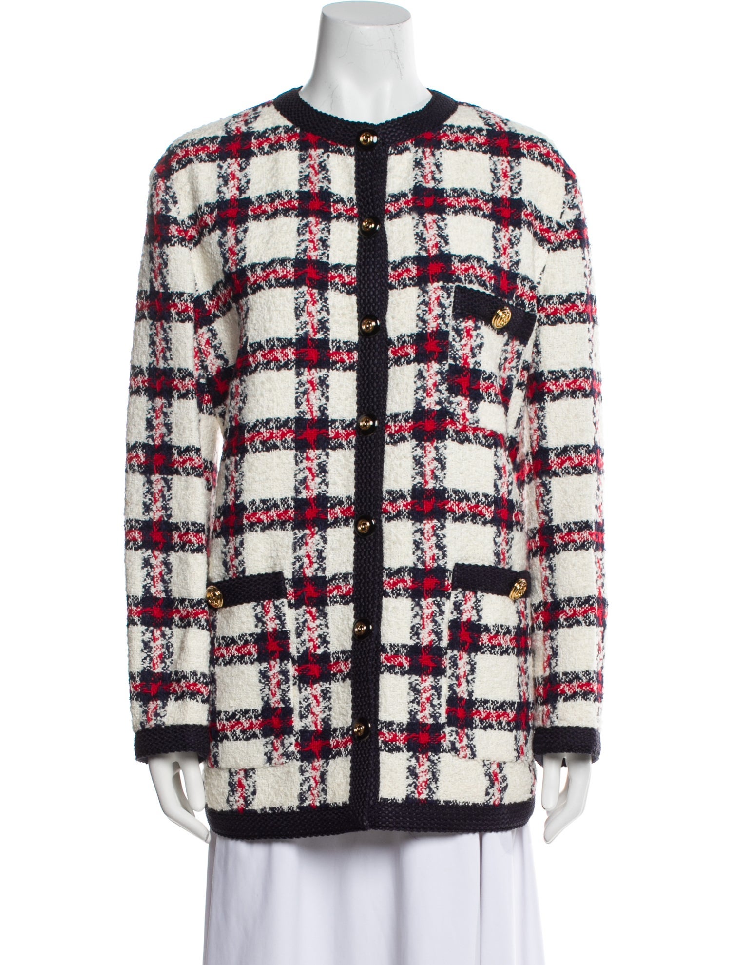 Gucci Wool Printed Evening Jacket