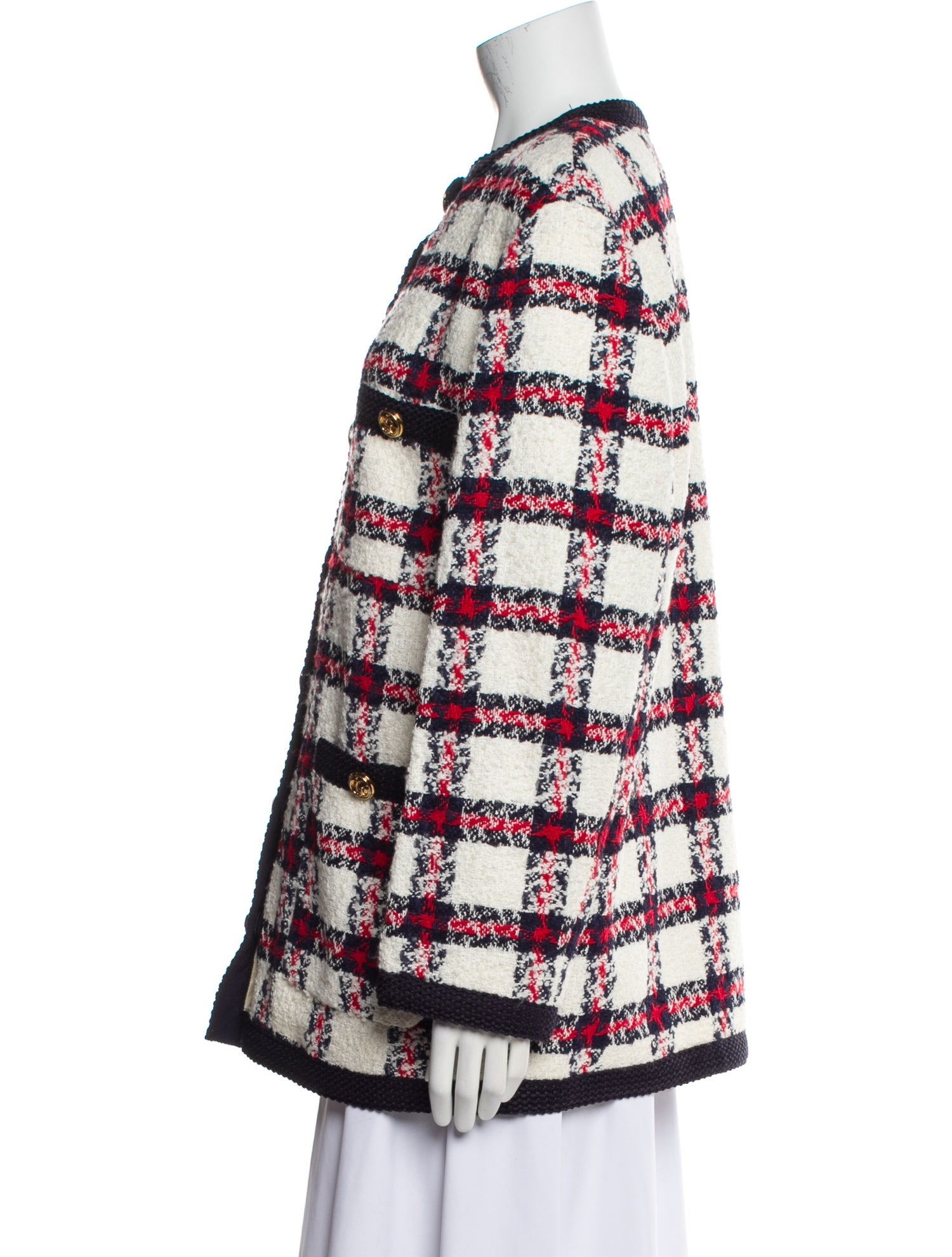 Gucci Wool Printed Evening Jacket