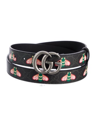 Gucci GG Supreme Leather Belt Kit