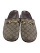 Gucci Canvas Printed Slippers
