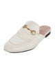 Gucci Horsebit Accent Leather Mules