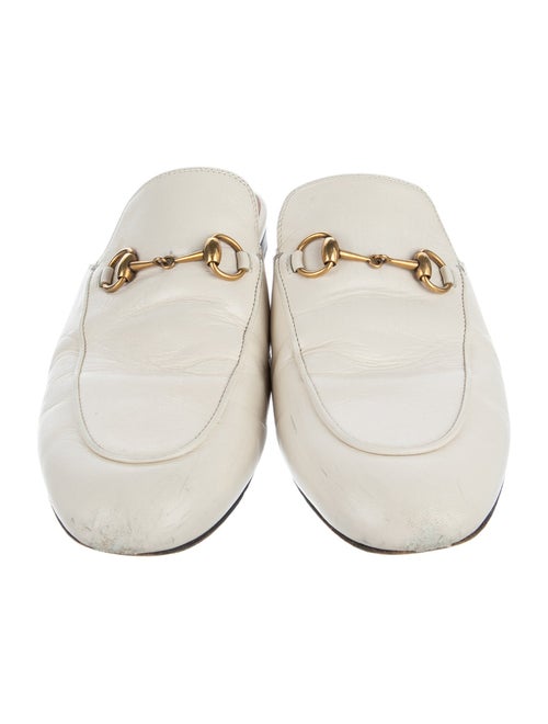 Gucci Horsebit Accent Leather Mules