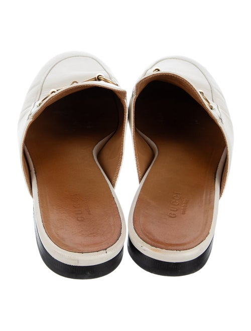 Gucci Horsebit Accent Leather Mules