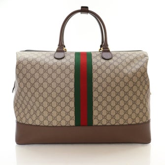 Gucci GG Supreme Duffle Bag Medium