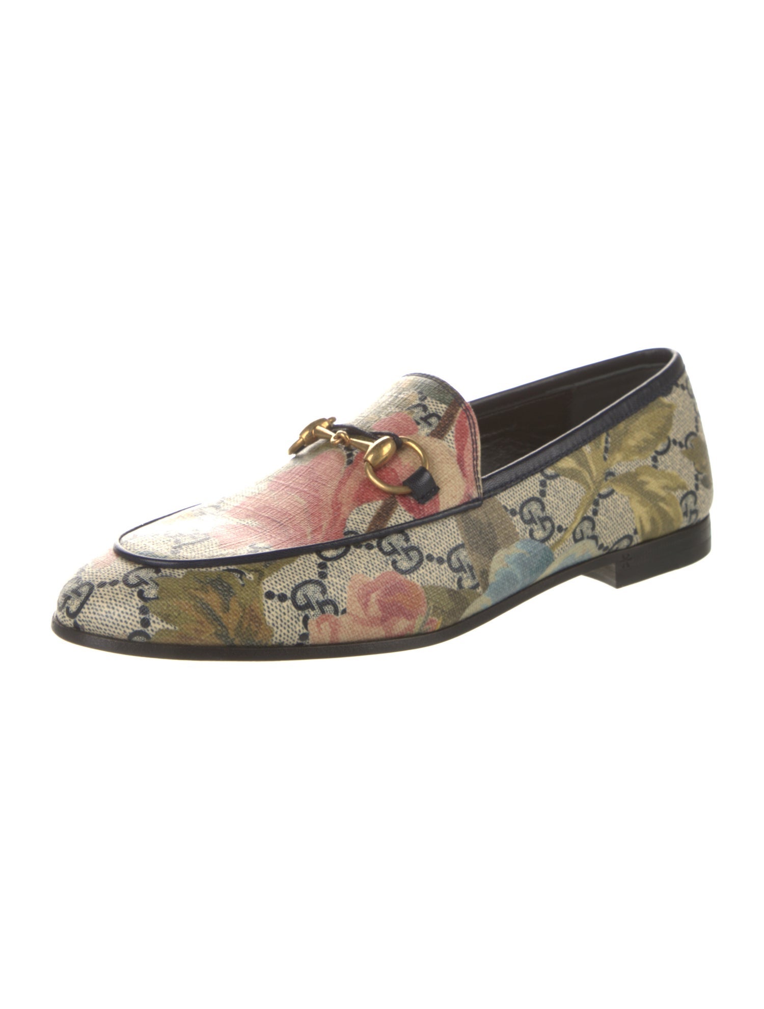 Gucci GG Canvas Loafers