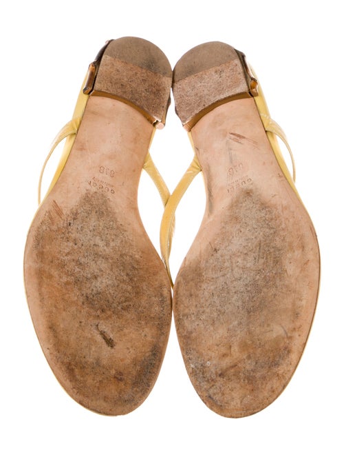 Gucci Leather Slides