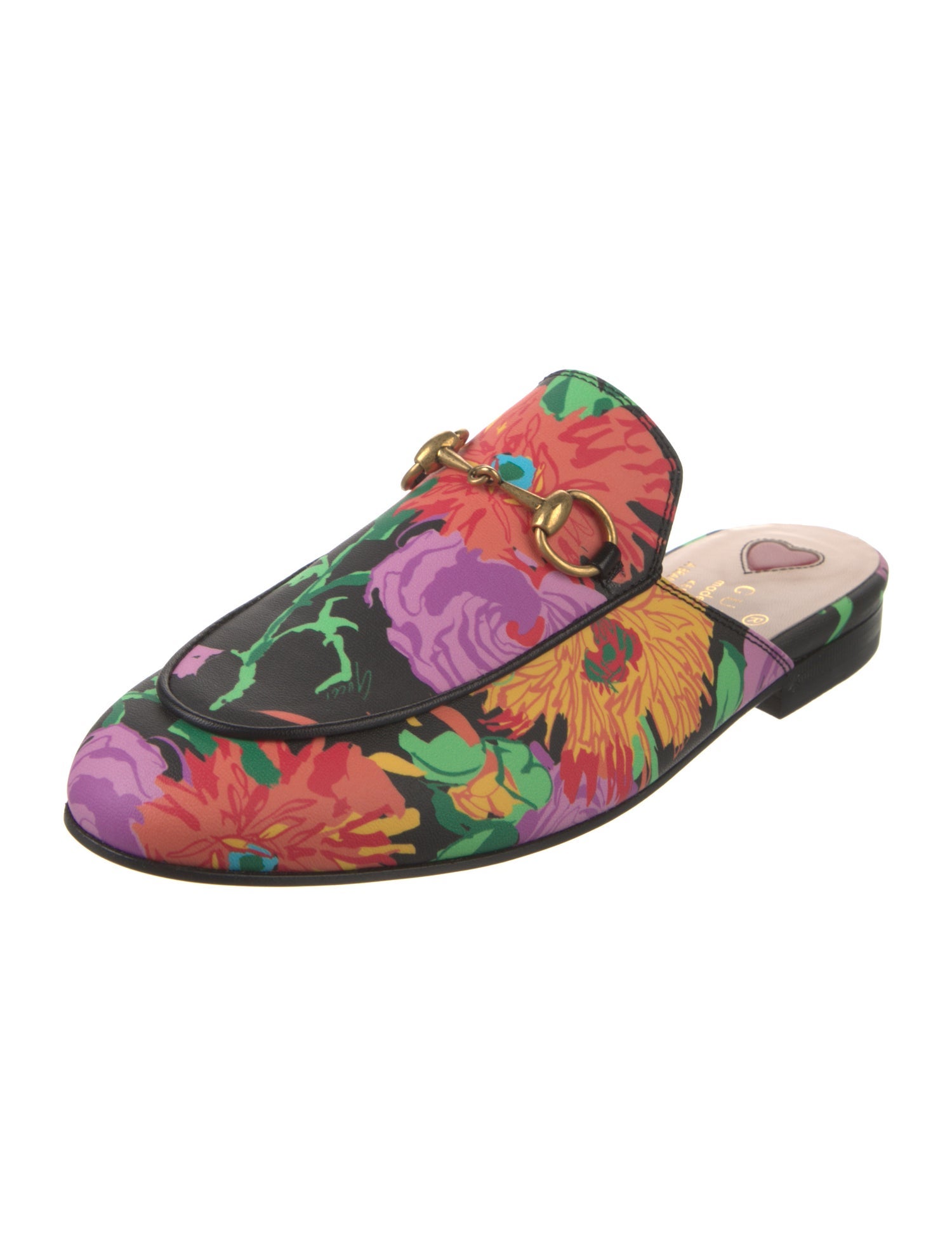 Gucci Horsebit Accent Leather Mules