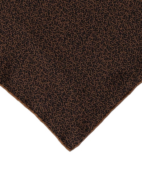 Gucci Silk Patterned Pocket Square