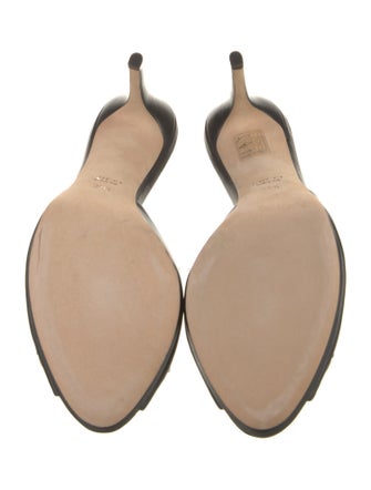 Gucci Horsebit Accent Leather Mules