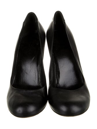 Gucci Microguccissima Pattern Leather Pumps