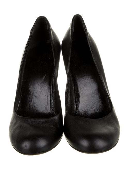 Gucci Microguccissima Pattern Leather Pumps