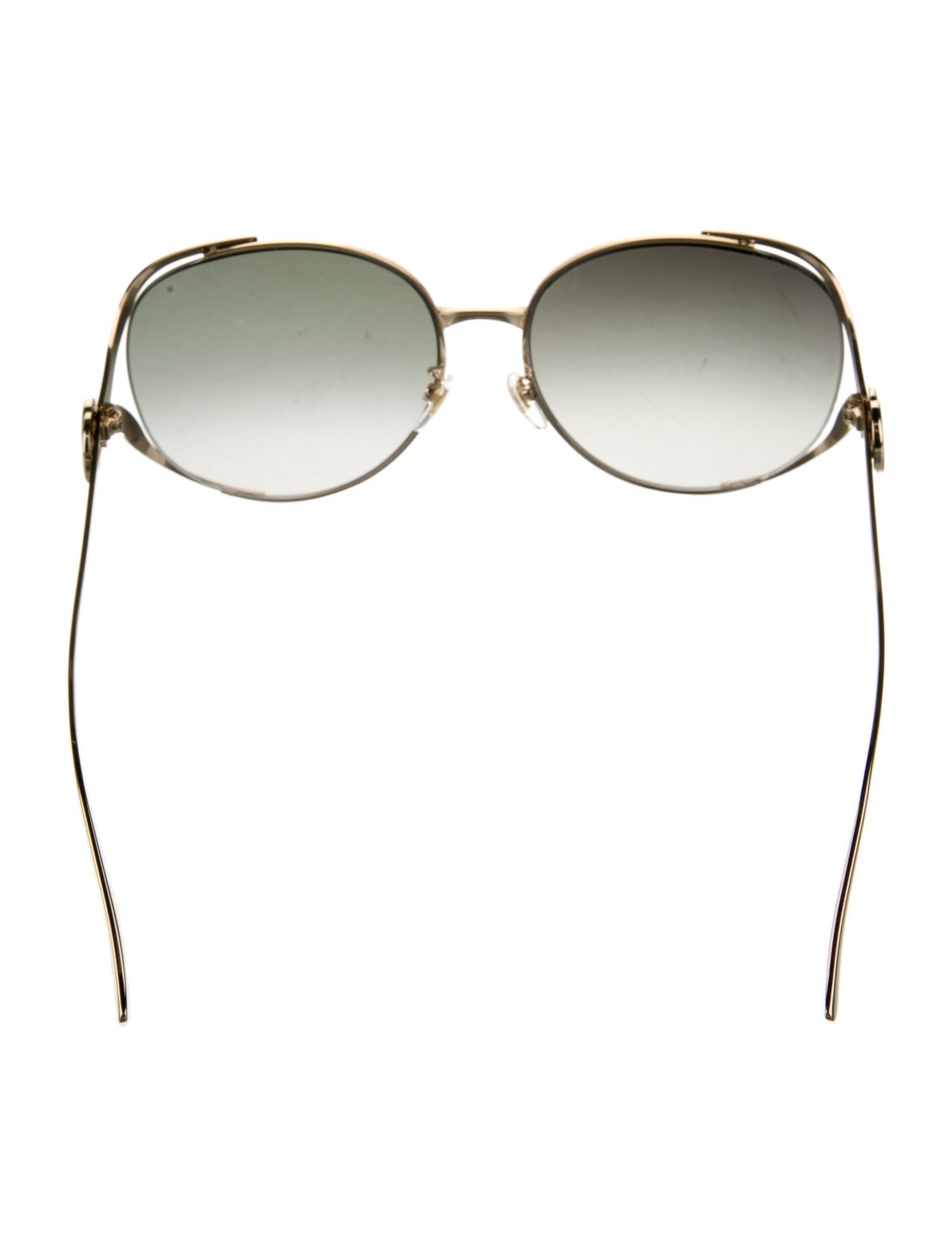 Gucci Web Accent Oversize Sunglasses