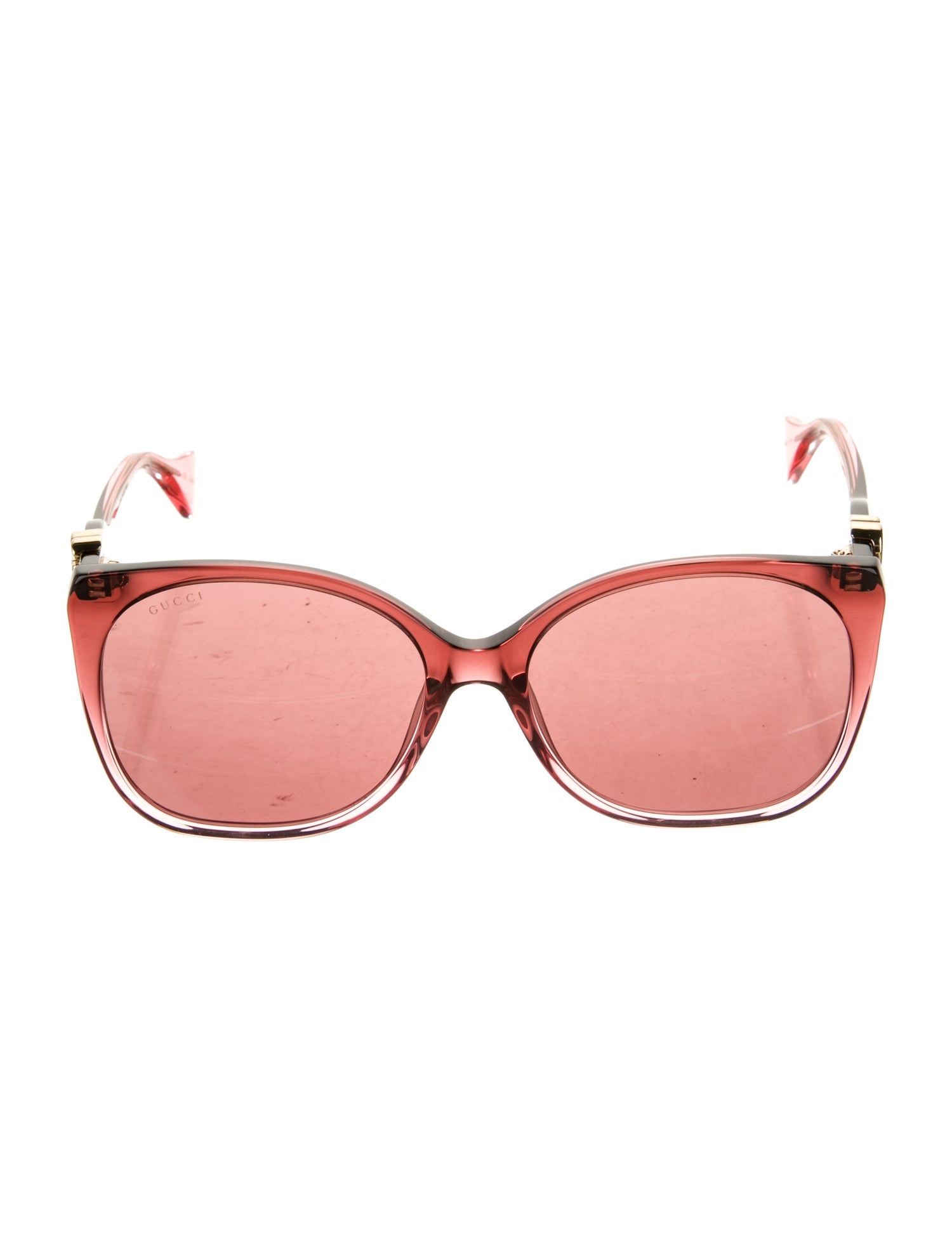 Gucci Double G Logo Oversize Sunglasses