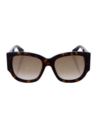 Gucci Interlocking G Logo Square Sunglasses