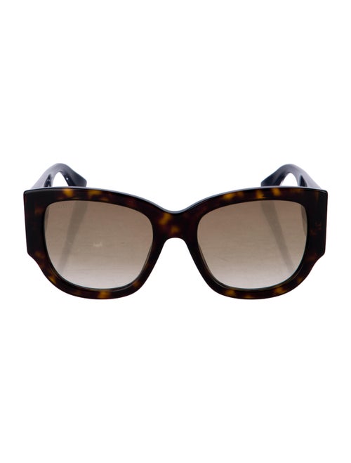 Gucci Interlocking G Logo Square Sunglasses