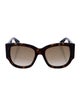 Gucci Interlocking G Logo Square Sunglasses