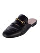 Gucci Horsebit Accent Leather Mules