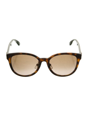 Gucci Web Accent Cat-Eye Sunglasses