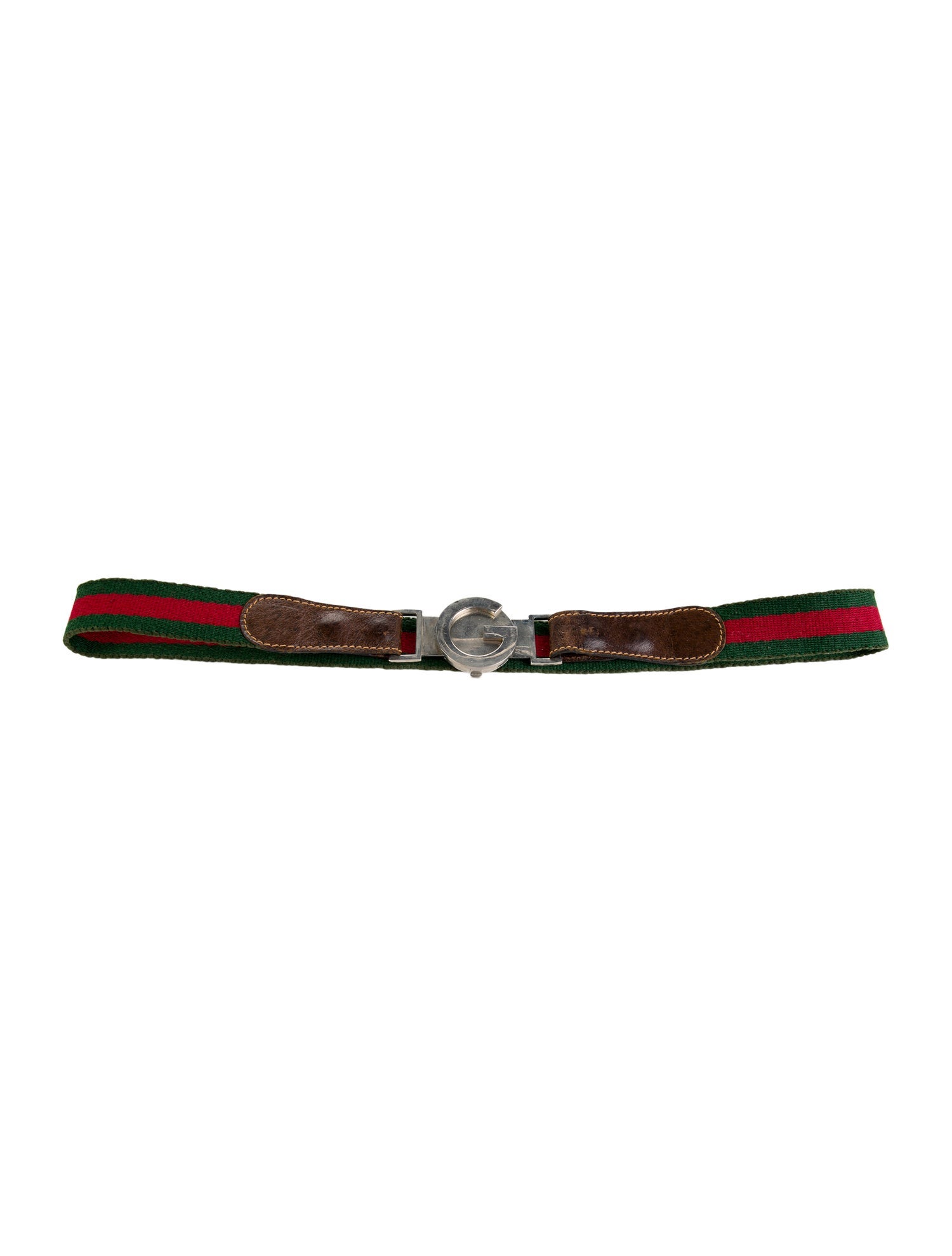 Gucci Vintage Web Accent Waist Belt