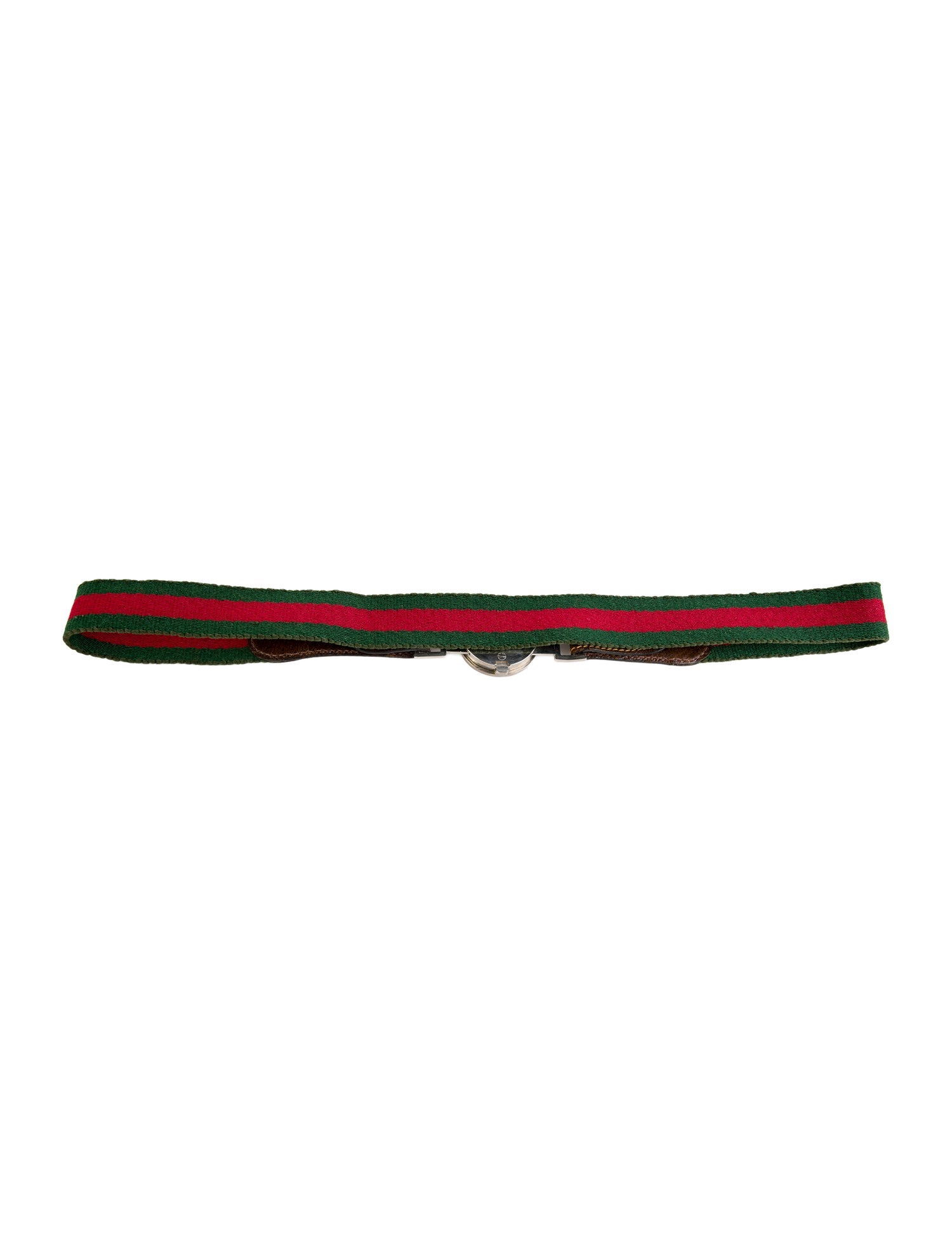 Gucci Vintage Web Accent Waist Belt