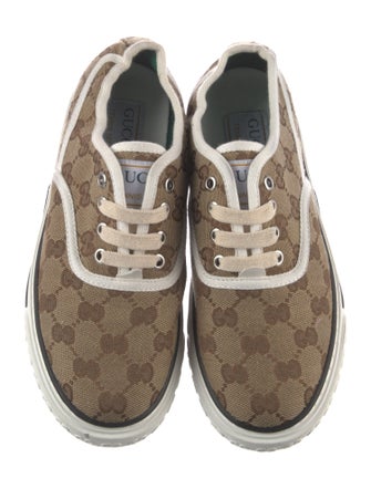 Gucci Canvas Printed Sneakers