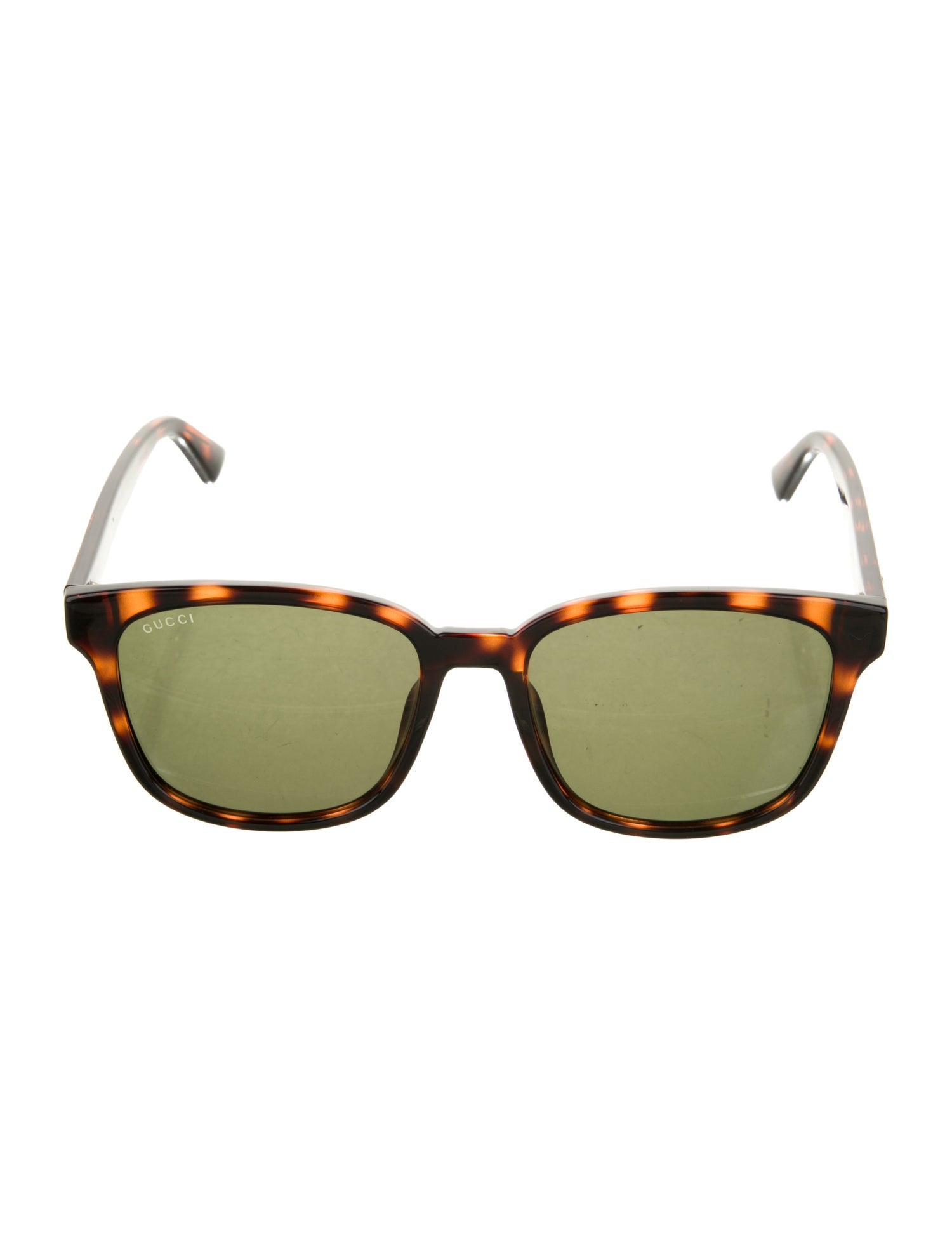 Gucci Double G Logo Square Sunglasses