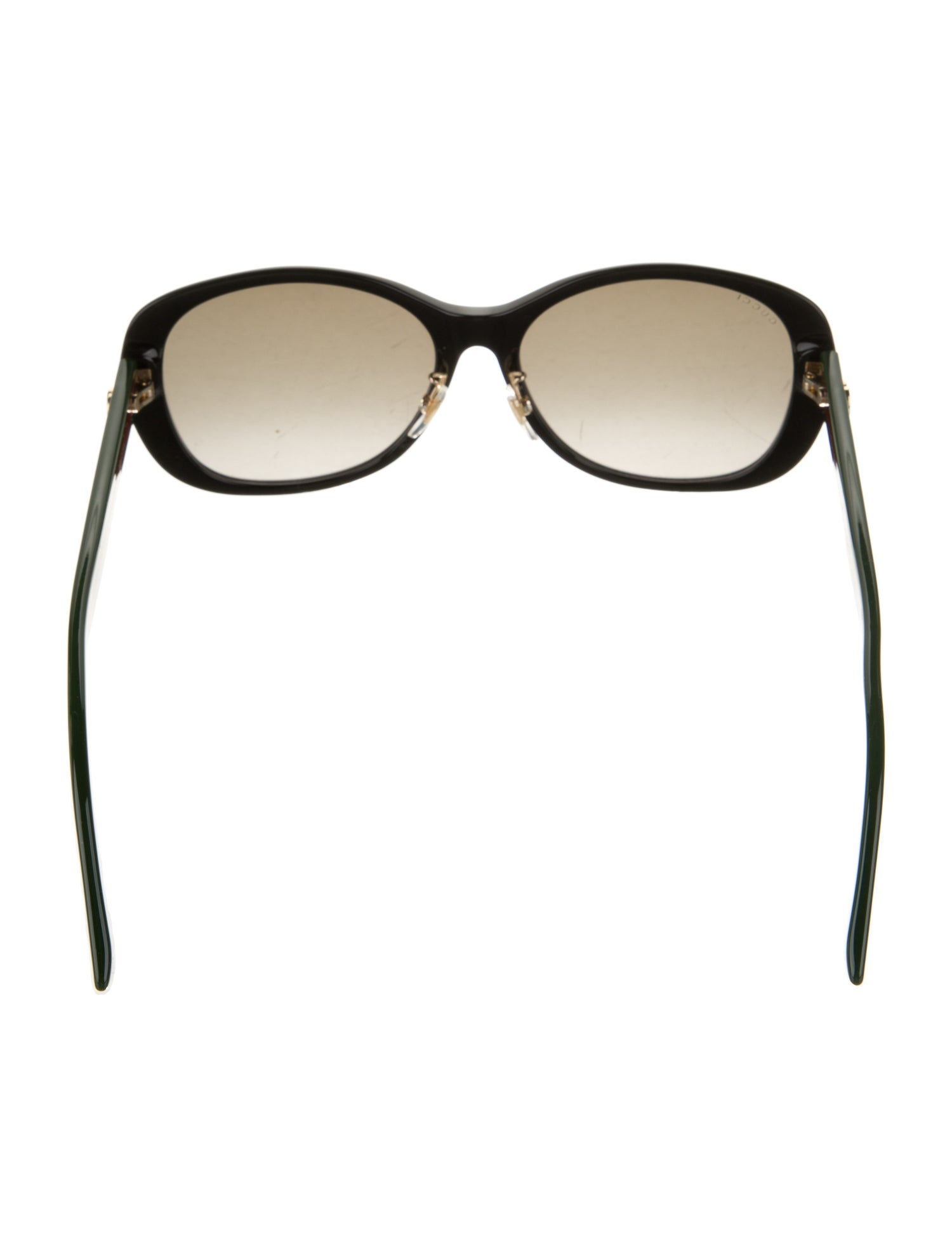 Gucci Web Accent Oversize Sunglasses