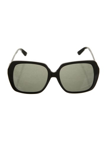 Gucci Sunglasses Interlocking G Logo Square