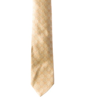 Gucci Silk Pattern Tie