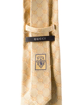 Gucci Silk Pattern Tie