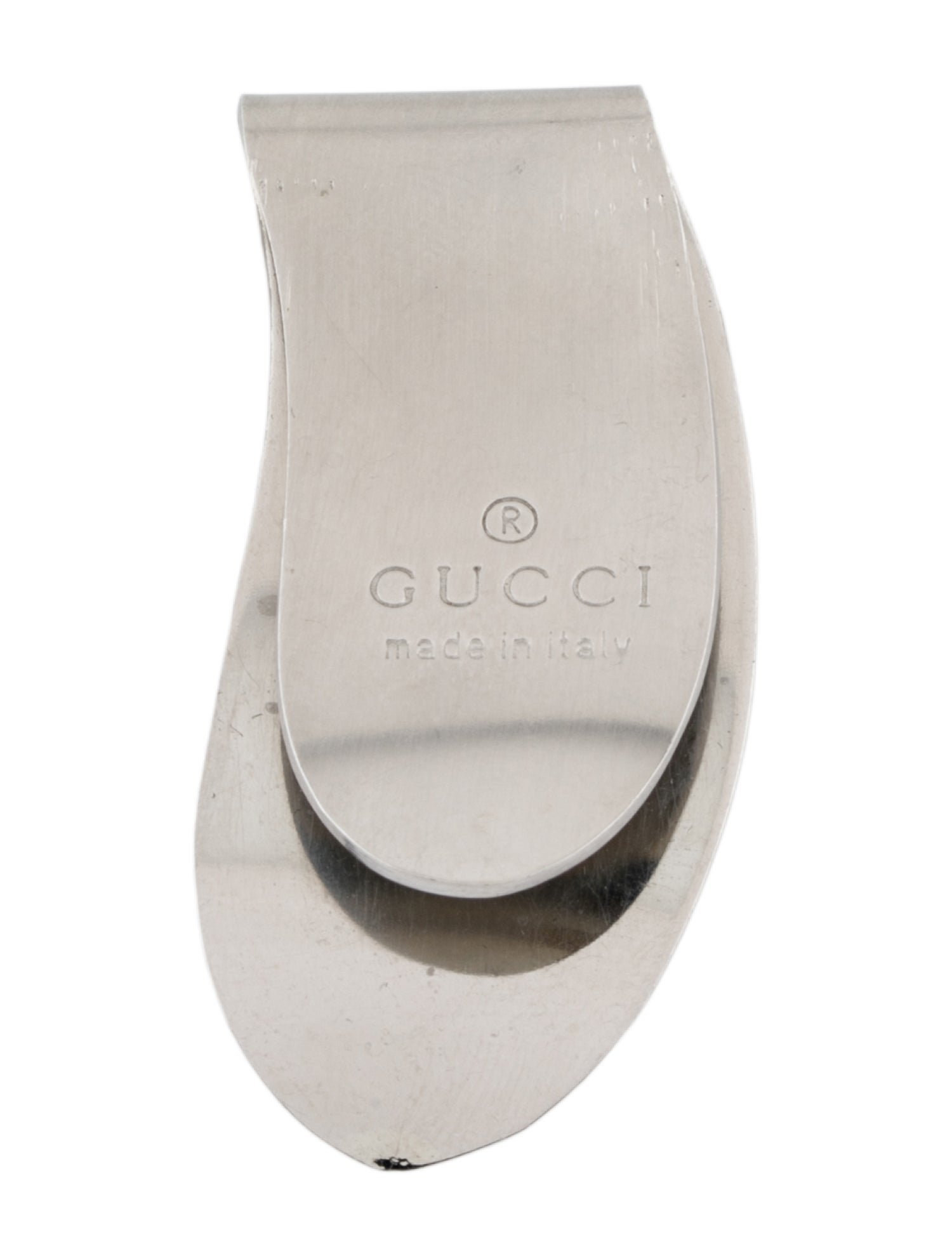 Gucci Silver money clip