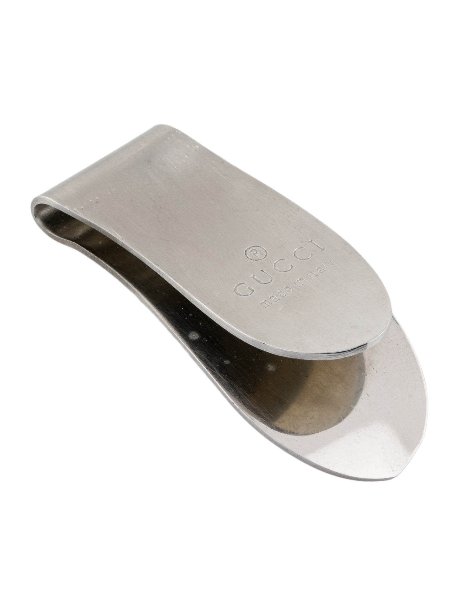 Gucci Silver money clip