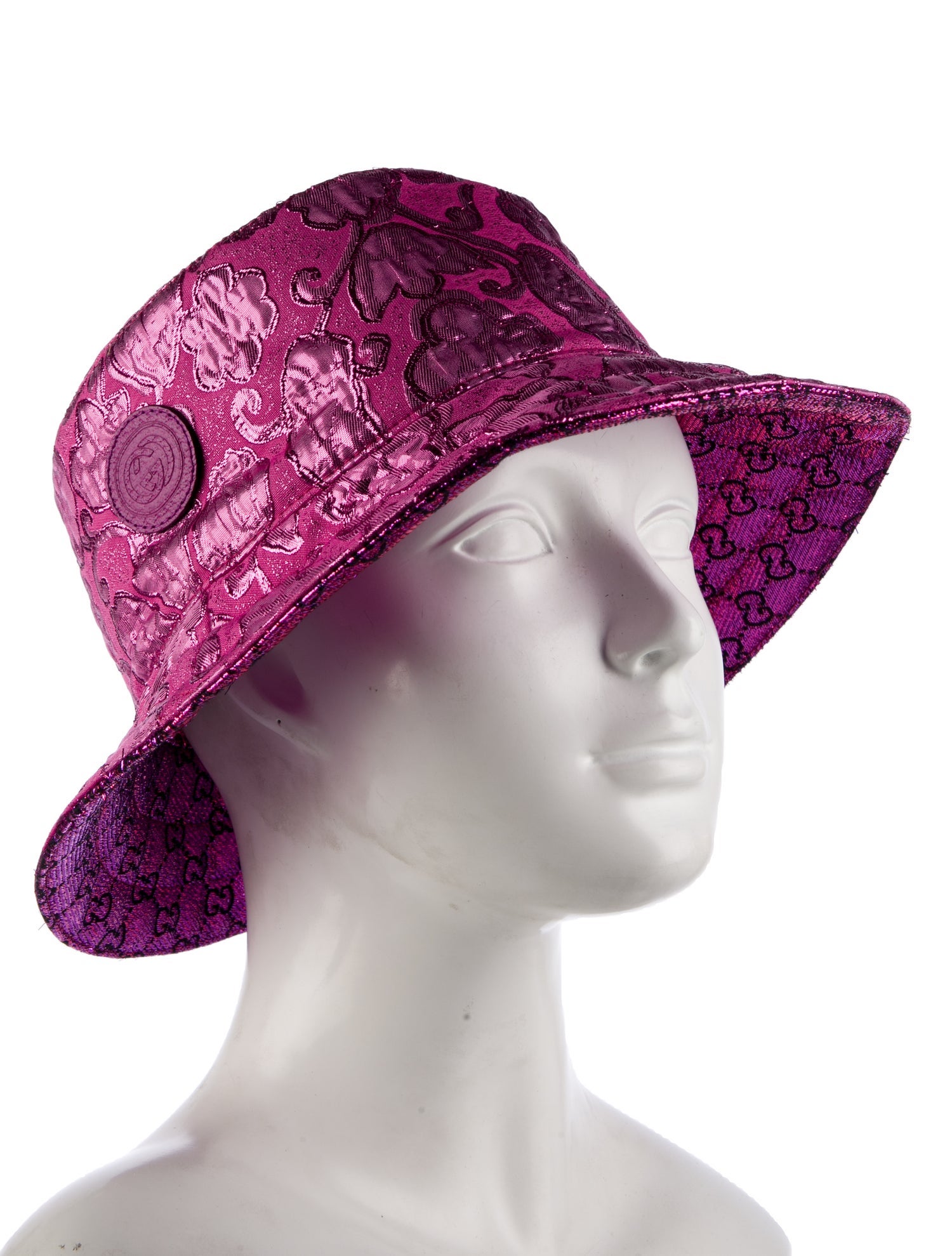 Gucci Reversable Pattern Print Bucket Hat w/ Tags